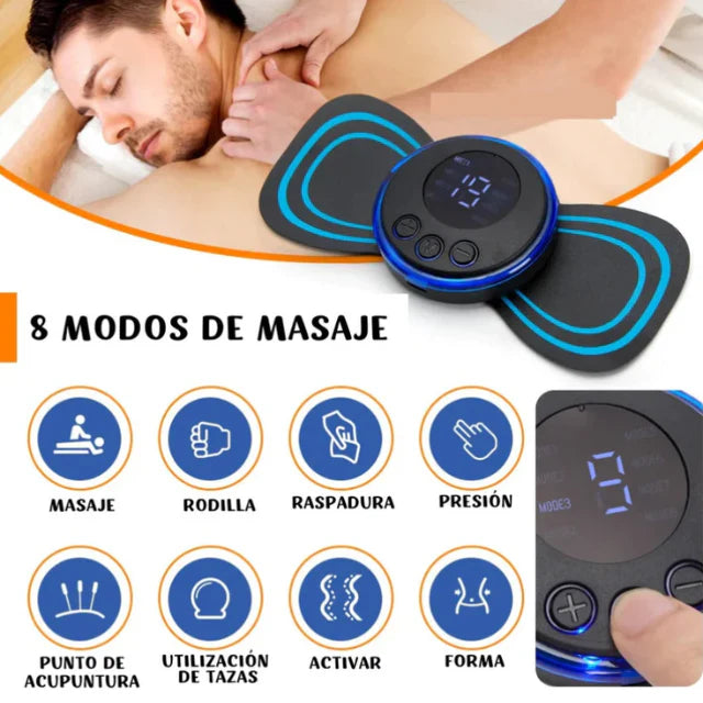 MASAJEADOR ELECTRICO ORIGINAL - ALIVIO INMEDIATO DEL DOLOR.