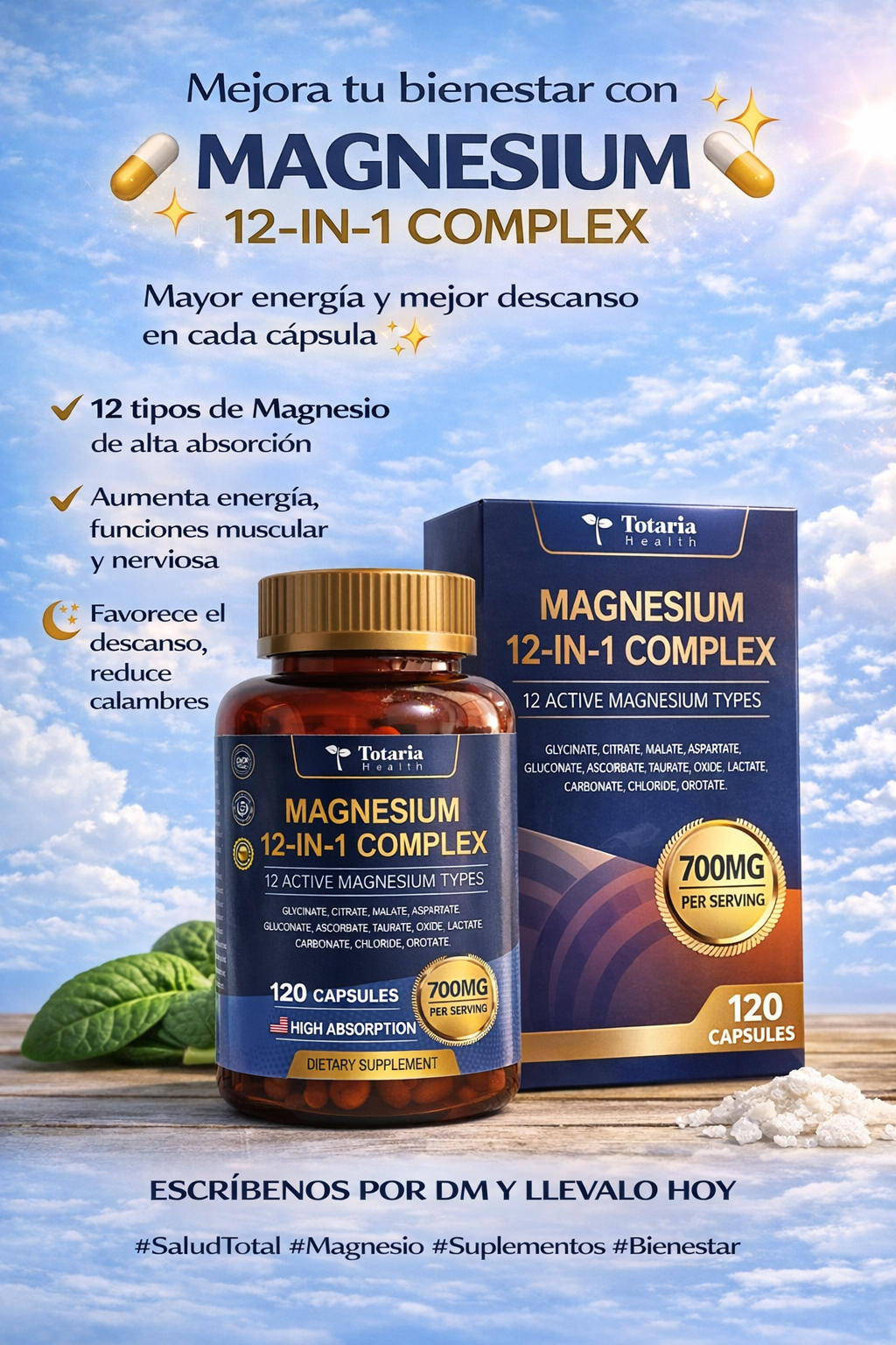 MAGNESIUM 12 IN 1 FORMAS ACTIVAS DE ALTA OBSERVACION