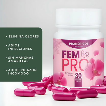 FEM PRO – PROBIÓTICOS FEMENINOS - OFERTA SOLO POR HOY