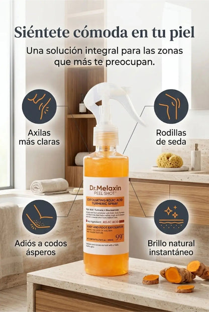 Spray exfoliante iluminador