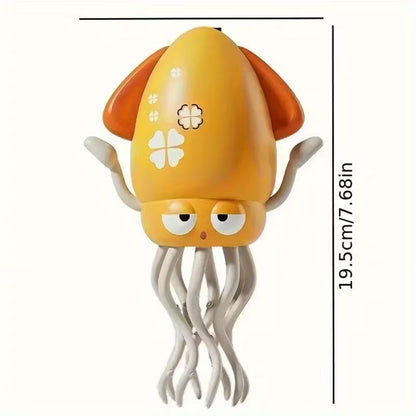 pulpo bailarín con luz LED y música🪼- con Movimiento Automático