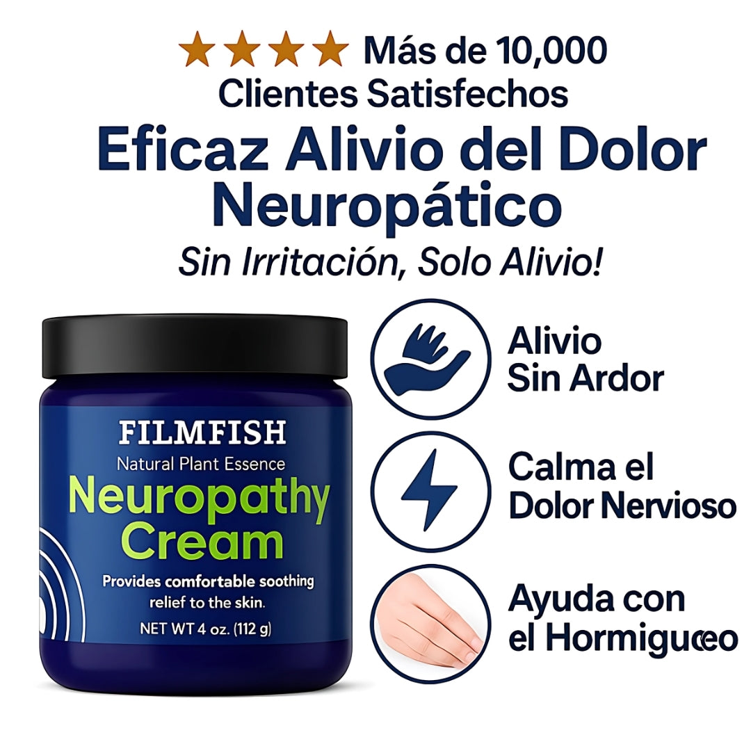 Crema Neuropathy Natural 🌿 – Alivio Rápido ⚡ para el Dolor Nervioso