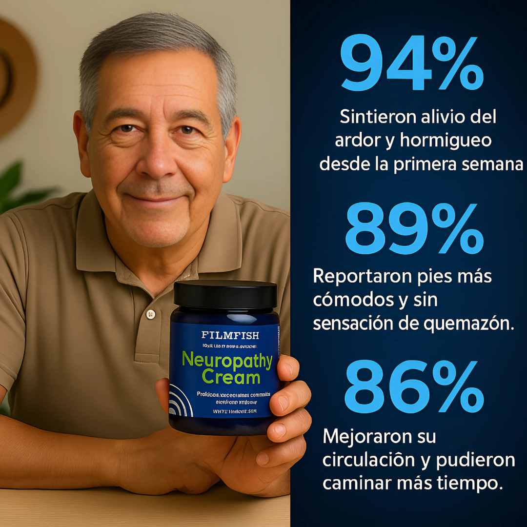 Crema Neuropathy Natural 🌿 – Alivio Rápido ⚡ para el Dolor Nervioso