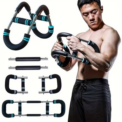 💪Gimnasio Portátil para Biceps, Tríceps y Pecho - Sin Necesidad de Electricidad💪