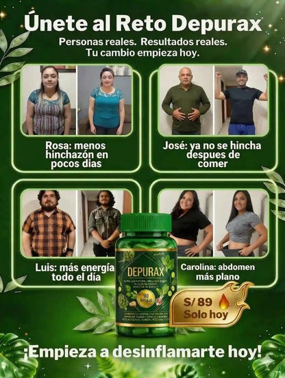 Depurax Limpieza Natural profunda - OFERTA SOLO POY HOY 2X1