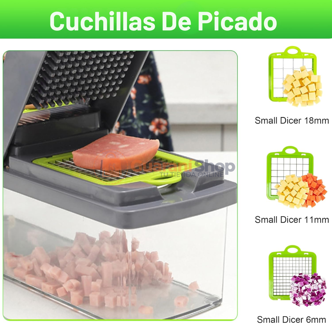 Picador de Verduras Multifuncional 🫜14 EN 1🫜