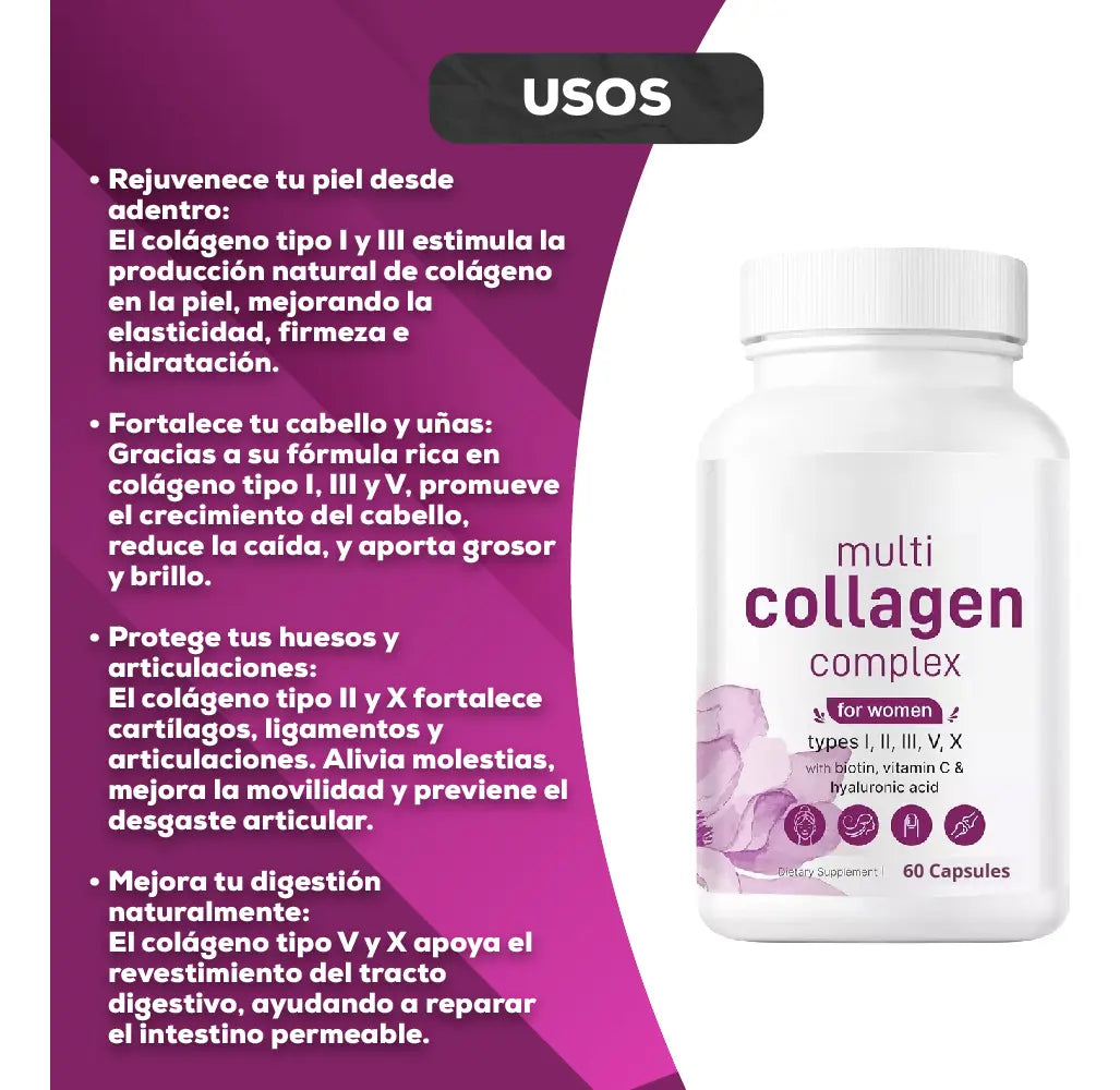 COMBO MULTI COLLAGEN (2 SACHETS + 1 FRASCO 60 GRATIS OFERTA 3X1 SOLO POR HOY