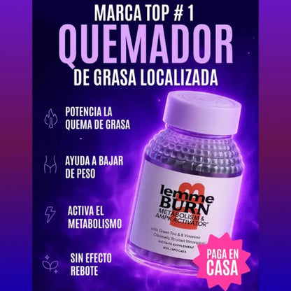 🔥LEMME BURN® | ¡De grasa acumulada a cinturita de Avispa! 🔥