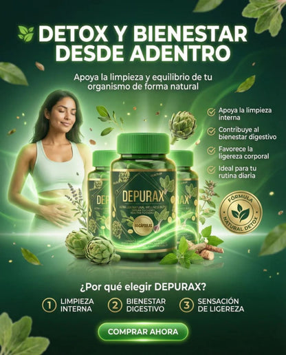 Depurax Limpieza Natural profunda - OFERTA SOLO POY HOY 2X1