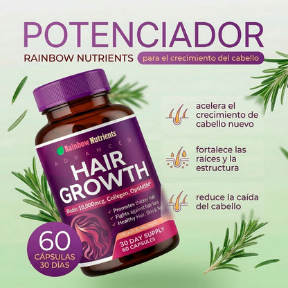 HAIR GROWTH PR ORIGINAL – TRATAMIENTO ANTICAÍDA Y CRECIMIENTO-OFERTA 2X1 SOLO POR HOY
