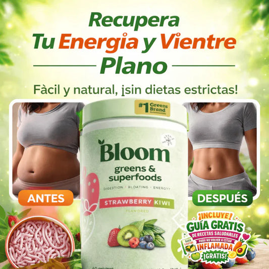 BLOOM GREENS: DESCUBRE POR QUE ENGORDASTE 15 KILOS