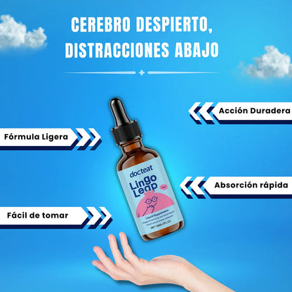 LINGO LEAP®️ GOTAS POTENCIA EL HABLA Y LA MENTE DE TUS NIÑOS