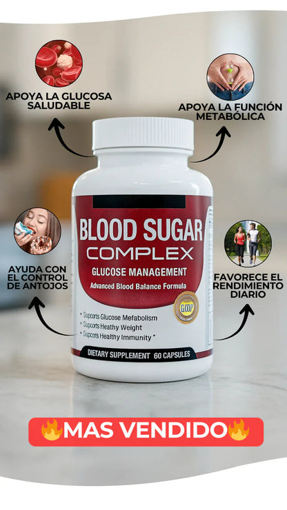 BLOOD SUGAR COMPLEX – CONTROL DEL AZUCAR EN LA SANGRE🩸OFERTA 3X1 SOLO POR HOY