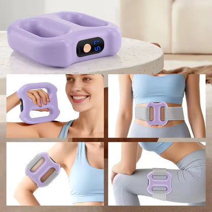 MASAJEADOR PRO™ + CINTA AJUSTABLE ✨ 3 EN 1: Quema Grasa 🔥 | Mejora Digestiva 🌿 | Masajes Relajantes 💆‍♀️