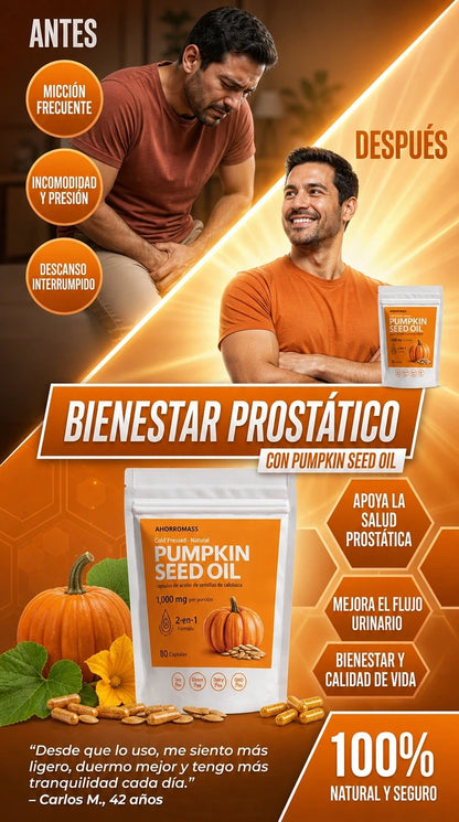 ACEITE DE SEMILLA DE CALABAZA -3000mg