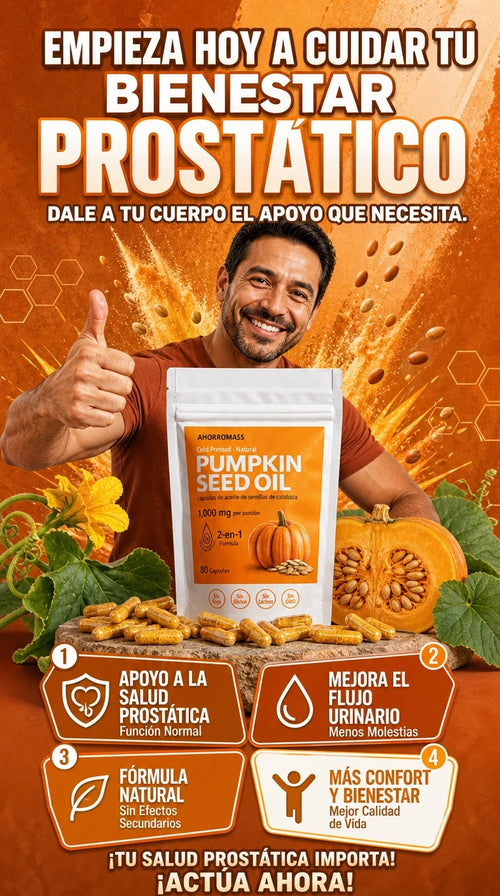 ACEITE DE SEMILLA DE CALABAZA -3000mg
