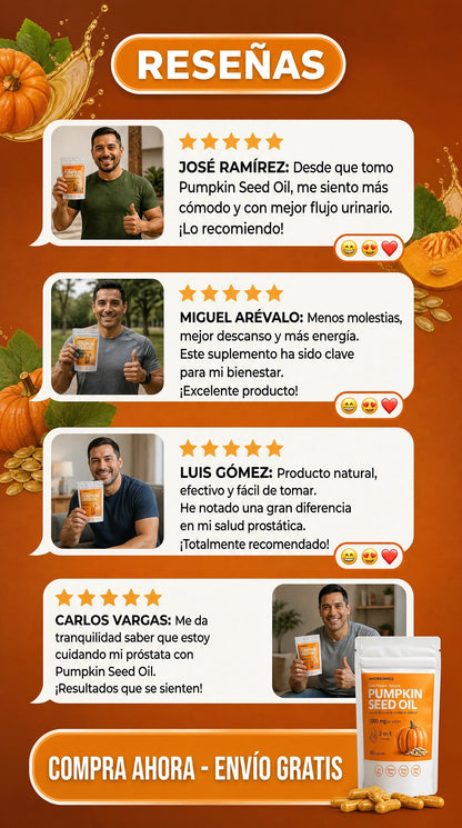 ACEITE DE SEMILLA DE CALABAZA -3000mg