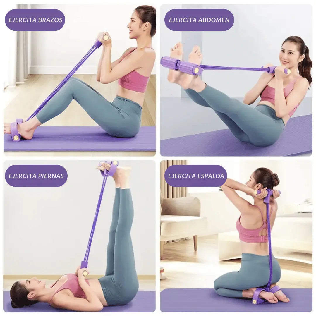 Banda Elástica para Tonificar Piernas, Glúteos y Abdomen + 😮1 REGALO DE SORPRESA 🎁