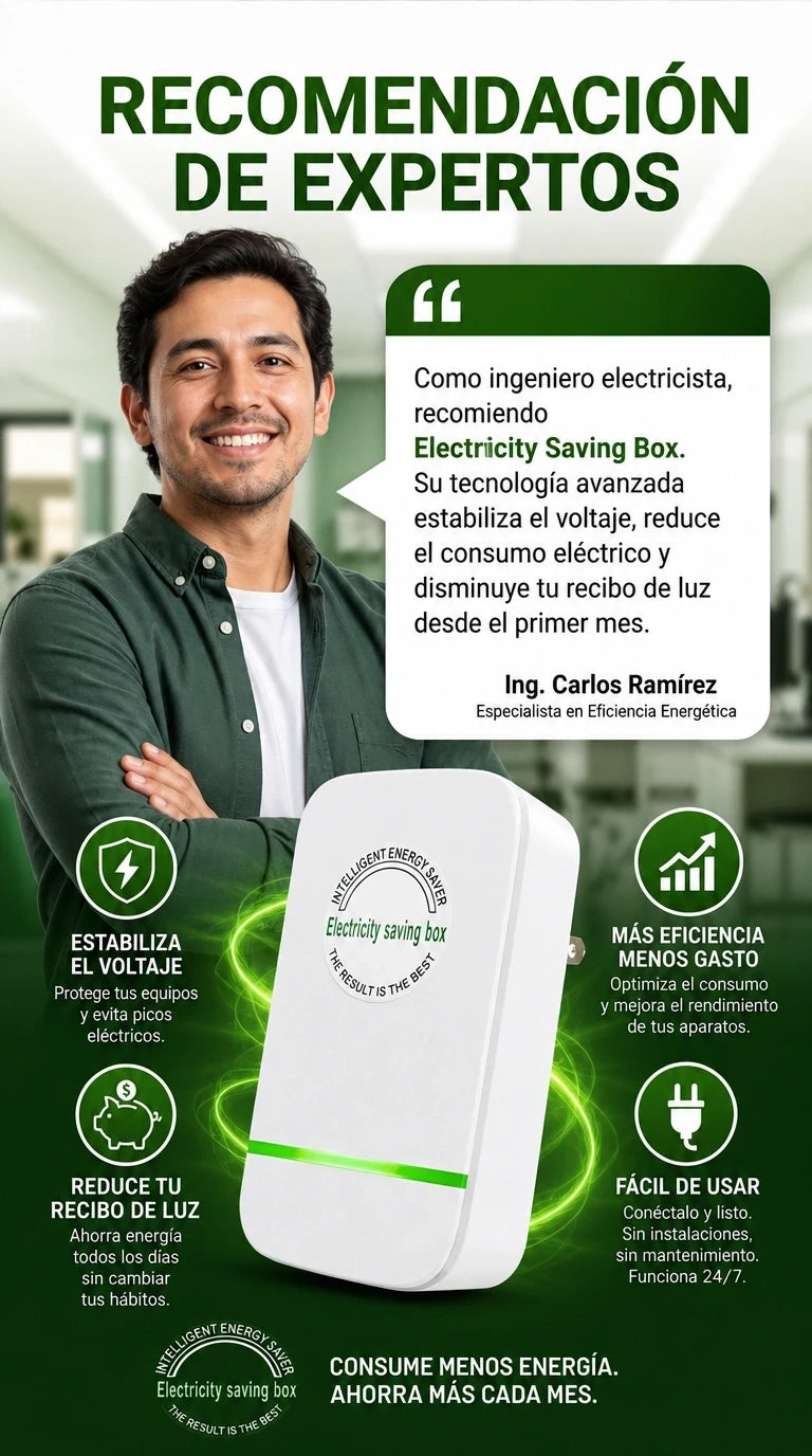 😱 AHORRADOR DE ENERGIA - Reduce tu Factura de Luz hasta un 40%