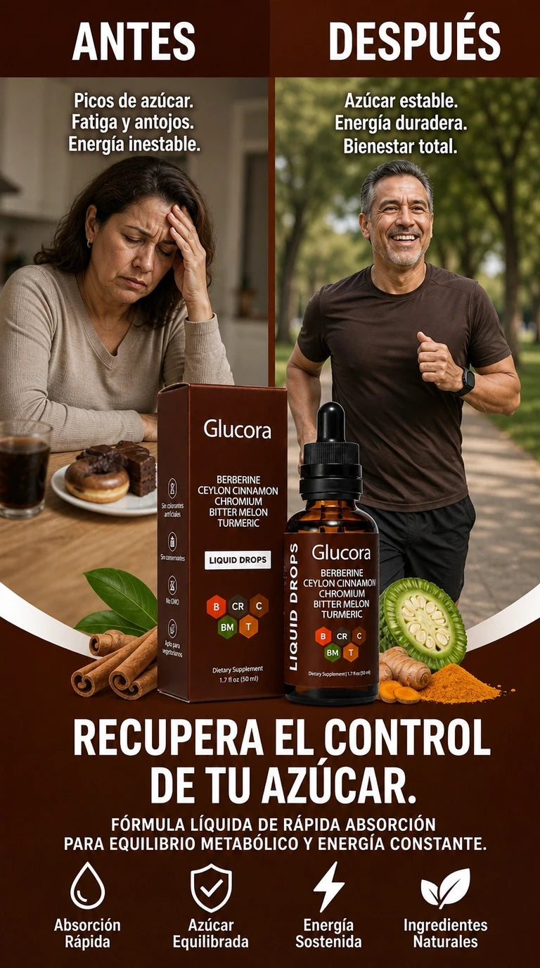 Glucora™ | Baja y equilibra tu A1C naturalmente + MASCARILLA FACIAL