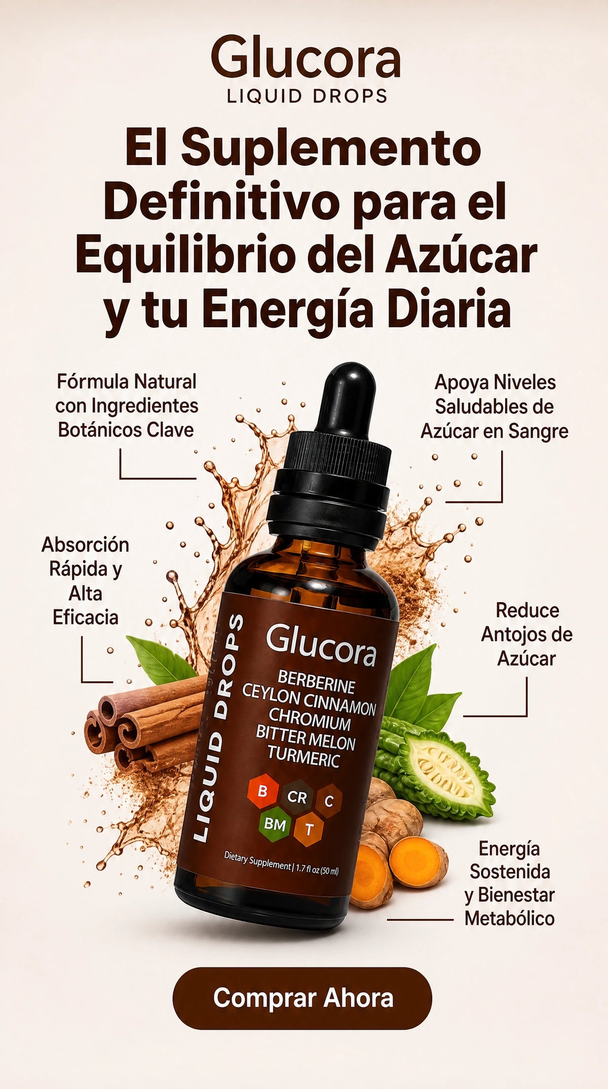 Glucora™ | Baja y equilibra tu A1C naturalmente + MASCARILLA FACIAL