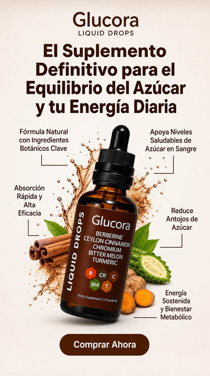 Glucora™ | Baja y equilibra tu A1C naturalmente + MASCARILLA FACIAL