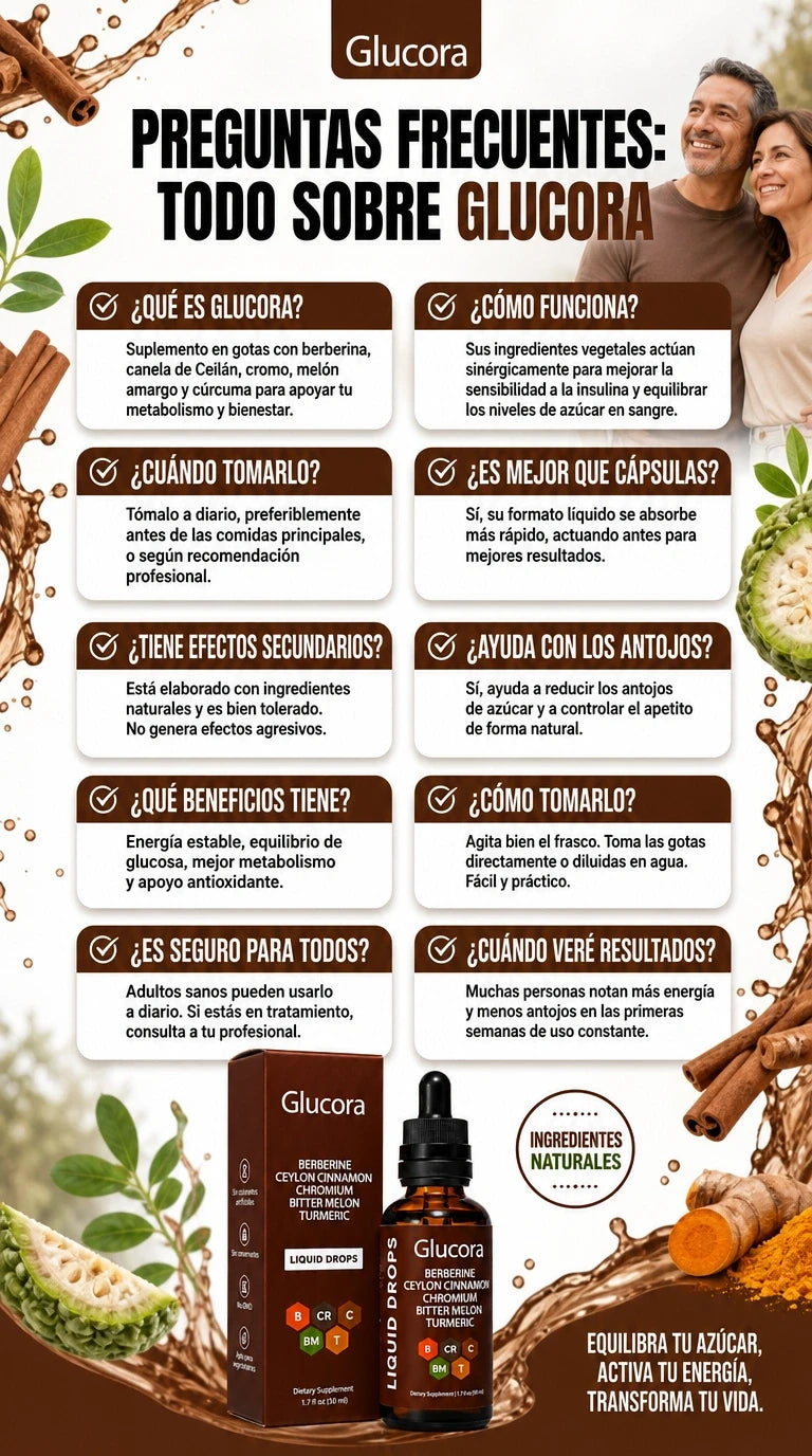 Glucora™ | Baja y equilibra tu A1C naturalmente + MASCARILLA FACIAL