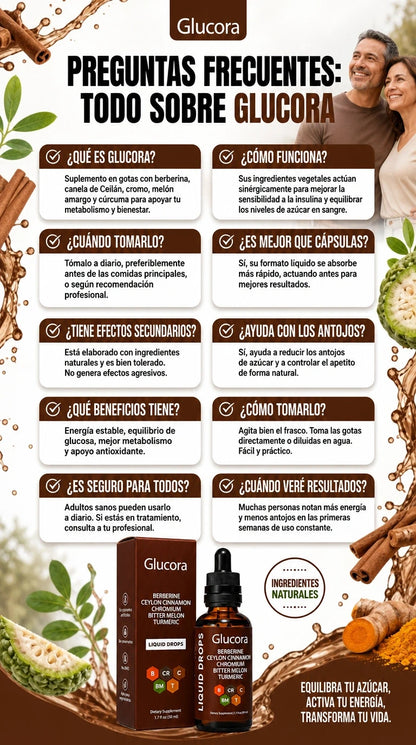 Glucora™ | Baja y equilibra tu A1C naturalmente + MASCARILLA FACIAL