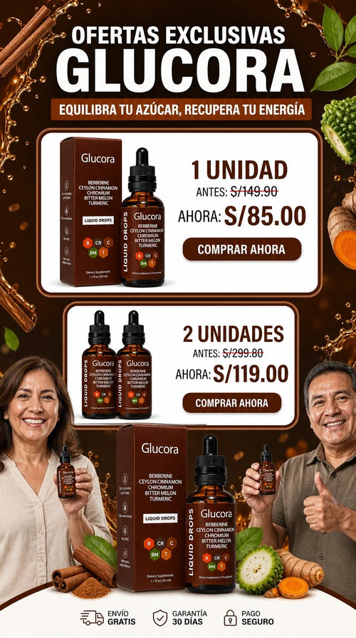 Glucora™ | Baja y equilibra tu A1C naturalmente + MASCARILLA FACIAL