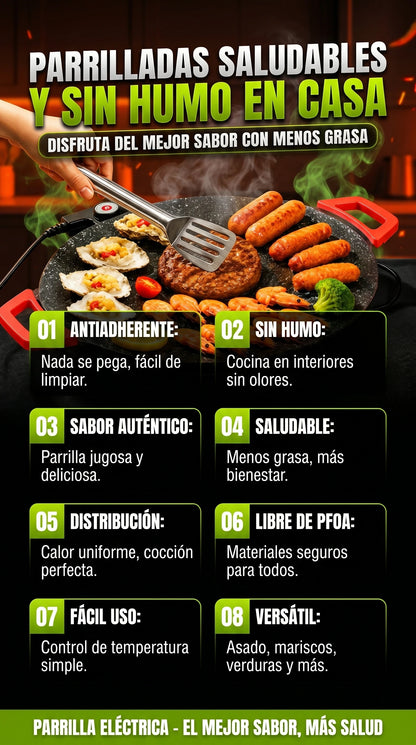 Sarten Coreano Antiadherente🔥Cocina sin que nada se pegue desde el primer uso