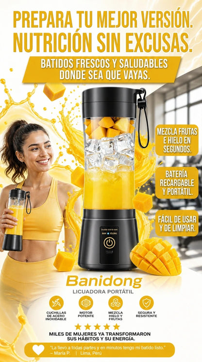Licuadora portátil inalámbrica- PRO