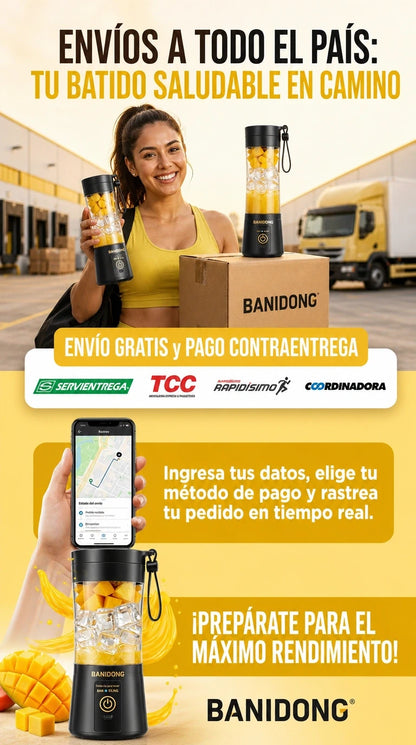 Licuadora portátil inalámbrica- PRO