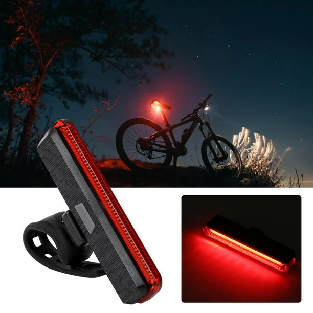 PACK DE LUCES LUZ FRONTAL Y TRASERA, RECARGABLE