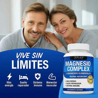 💊 Magnesio PREMIUM Complex™ 8 en 1 (90 Cápsulas Original) 💊 3x1 Oferta Flash