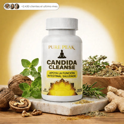 CANDlDA CLEANSE Limpia y equilibra el sobrecrecimiento de CANDlDA OFERTA 3X1 SOLO POR HOY