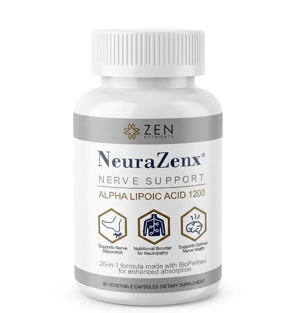NeuraZenX®60 cápsulas Original Alivia la Neuropatía desde la raíz