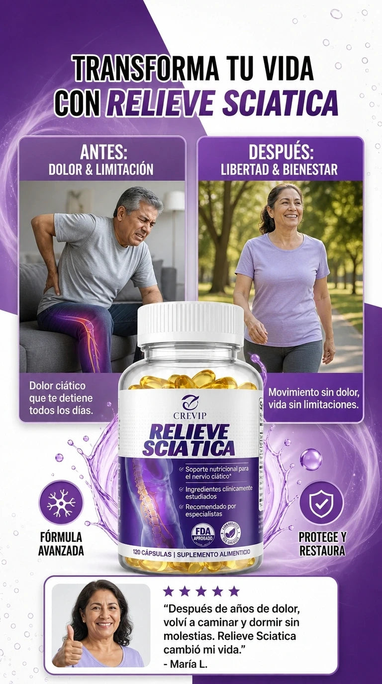 RELIEVE SCIATICA – MEJORA TU VIDA - ORIGINAL