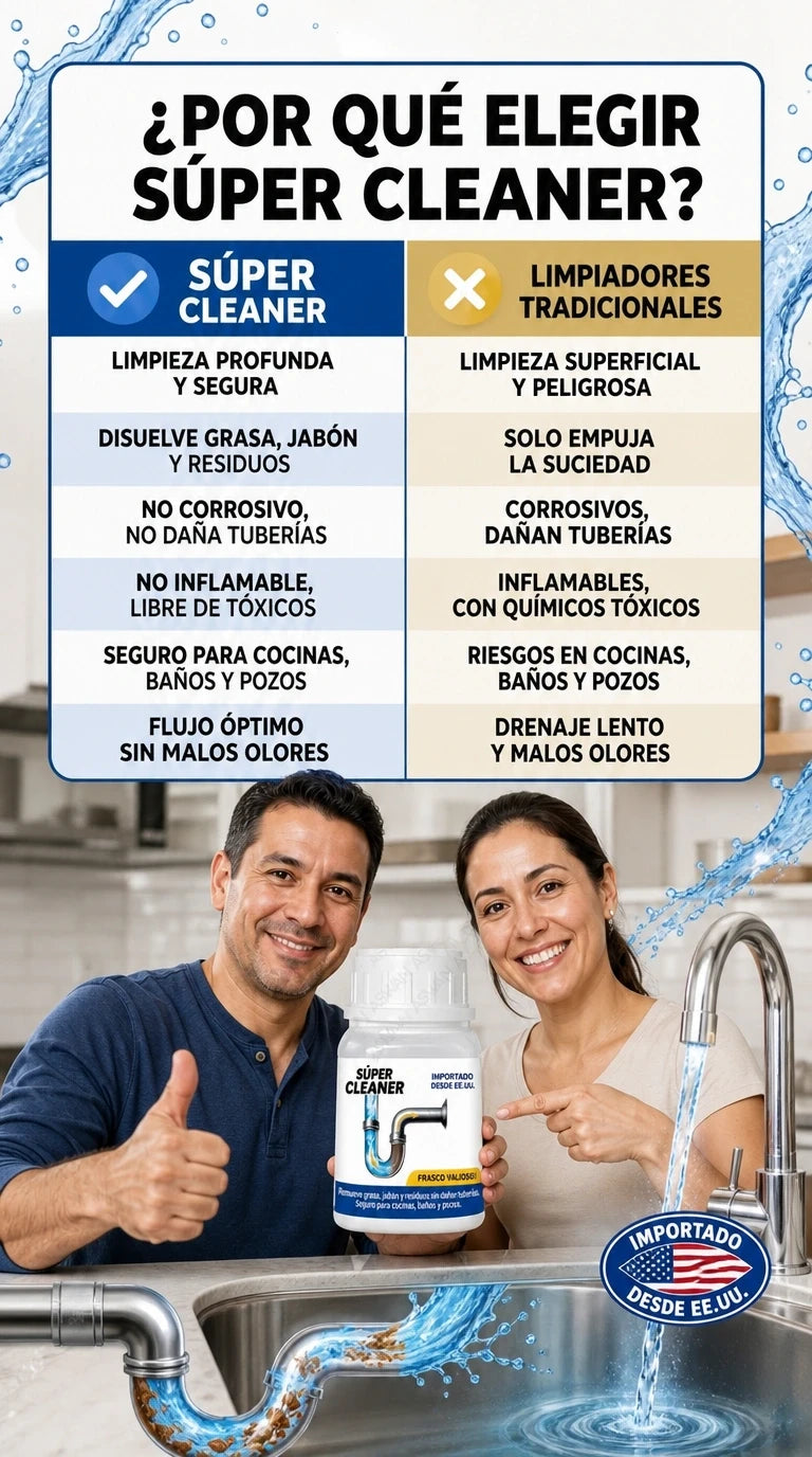Polvo Destapa Cañerías 400g – Recupera el Flujo de tus Tuberías