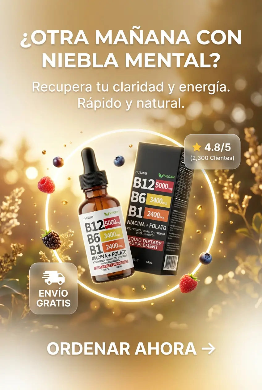 Complejo de Vitamina B12 NUVASA GEN OFERTA SOLO POR HOY PAGA 1 Y LLEVA 2