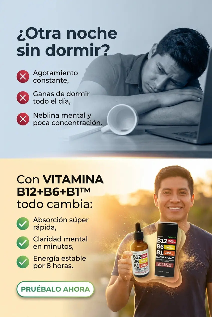 Complejo de Vitamina B12 NUVASA GEN OFERTA SOLO POR HOY PAGA 1 Y LLEVA 2